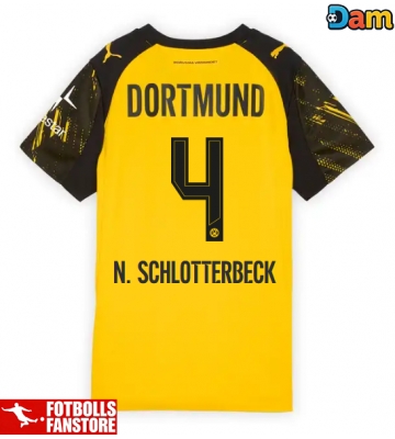 Borussia Dortmund Nico Schlotterbeck #4 Hemmatröja Dam 2025-26 Kortärmad